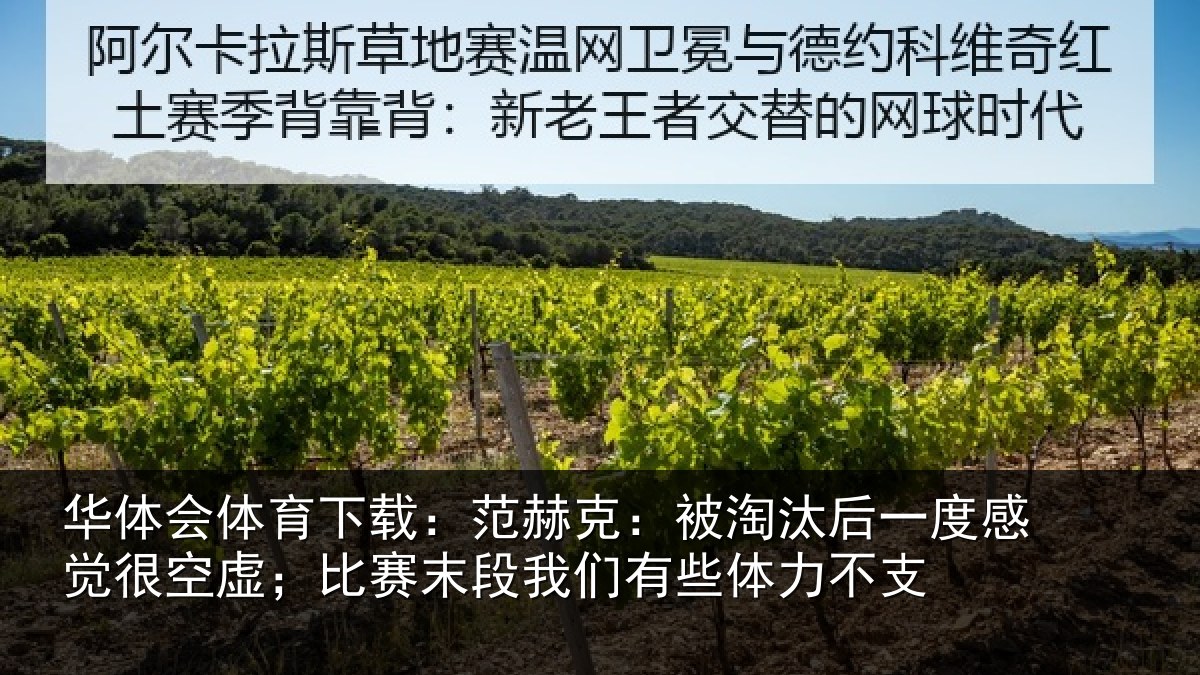 华体会体育下载:范赫克:被淘汰后一度感觉很空虚;比赛末段我们有些体力不支